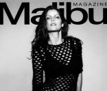 Laetitia Casta en couverture du magazine Malibu, automne 2011.<br />