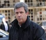 Patrick Chène lors des obsèques de Jean Amadou au Père-Lachaise, le 27 octobre 2011
