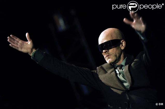 Michael Stipe et R.E.M. en concert en 2008 