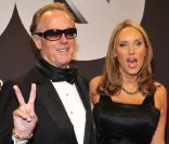 Peter Fonda et sa femme Margaret, sur le tapis rouge des GQ Men Of The Year 2011. Berlin, le 28 octobre 2011.
