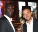 Omar Sy et Fred Testot en septembre 2011 au Gala Parker à la mairie de Paris