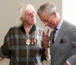 Jimmy Savile en compagnie du Prince Charles en septembre 2007 