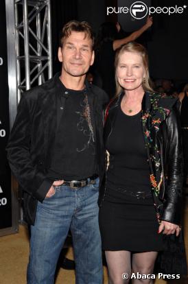 Patrick Swayze et sa femme Lisa Niemi
