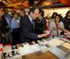 François Hollande inaugure la Foire du Livre de Brive-la-Gaillarde, le 4 novembre 2011