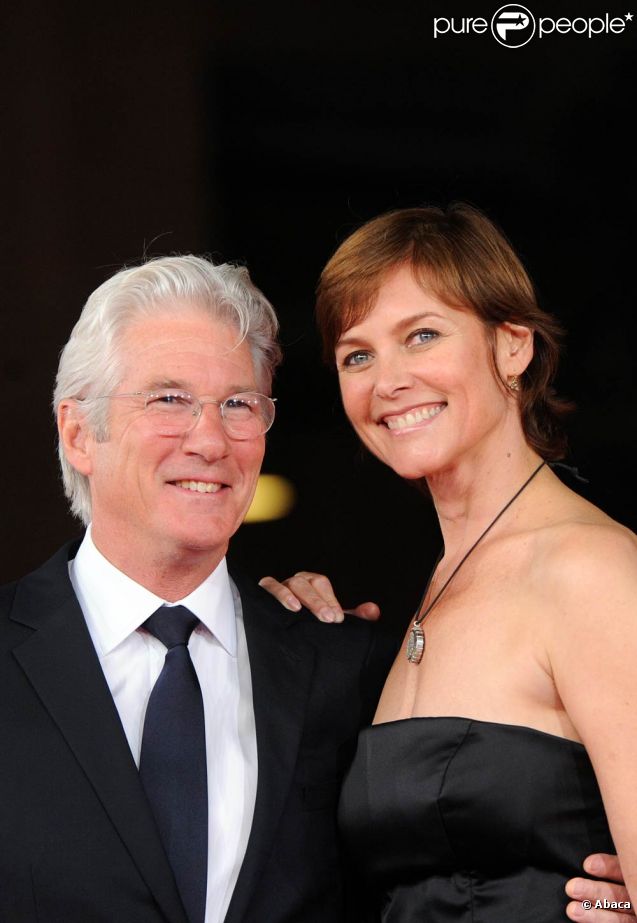 Richard Gere était accompagné de sa femme Carey Lowell pour la cérémonie de clôture du VIe festival international du film de Rome, qui a connu son épilogue vendredi 4 novembre 2011.