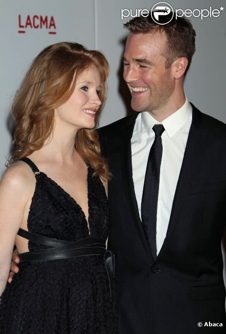 James Van Der Beek et Kimberly Brook lors de l'inauguration du Gala Art et Film au Lacma, le Los Angeles County Museum of Art, à Los Angeles, le 5 novembre 2011