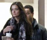 Katie Holmes et Connor Cruise le 31 octobre 2011 à Pittsburgh