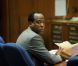 Le docteur Conrad Murray lors de l'énoncé de son verdict le 7 novembre 2011. Il a été menotté puis conduit en prison
