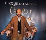 Kad Merad à la générale de Corteo, dernier spectacle du Cirque du Soleil, le mardi 8 novembre 2011.