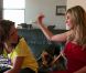 Carine et Marlène, lors de leur rendez-vous chez Darrell (épisode 34 -  Les Anges de la Télé-Réalité 3  / jeudi 10 novembre 2011).