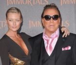 Mickey Rourke et sa compagne Anastasiya Makarenko le 7 novembre 2011 à Los Angeles
