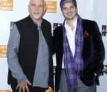 Peter Gabriel et Pete Francis  lors de la soirée Focus for Change à New York le 10 novembre 2011 