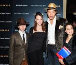 Terrence Howard avec ses enfants