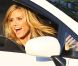 Heidi Klum s'est éclatée sur le tournage d'une publicité AOL le 14 novembre 2011