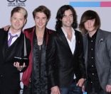 Hot Chelle Rae le 20 novembre 2011 lors des American Music Awards au Nokia Theatre de Los Angeles