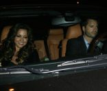 David Charvet et Brooke Burke rentrent après leur dîner romantique au Boa steakhouse, à West Hollywood, le 22 novembre 2011