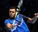 Jo-Wilfried Tsonga, battu en finale du Masters de Londres par Roger Federer le 27 novembre 2011 à Londres