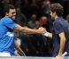 Jo-Wilfried Tsonga, battu en finale du Masters de Londres par Roger Federer le 27 novembre 2011 à Londres