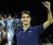 Roger Federer, vainqueur de la finale du Masters de Londres face à Jo-Wilfried Tsonga le 27 novembre 2011 à Londres