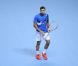 Jo-Wilfried Tsonga, battu en finale du Masters de Londres par Roger Federer le 27 novembre 2011 à Londres