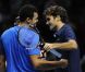 Jo-Wilfried Tsonga, battu en finale du Masters de Londres par Roger Federer le 27 novembre 2011 à Londres