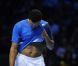 Jo-Wilfried Tsonga, battu en finale du Masters de Londres par Roger Federer le 27 novembre 2011 à Londres