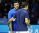 Jo-Wilfried Tsonga, battu en finale du Masters de Londres par Roger Federer le 27 novembre 2011 à Londres
