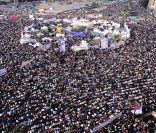 La Place Tahrir du Caire, le 25 novembre 2011, où Caroline Sinz à été violée.