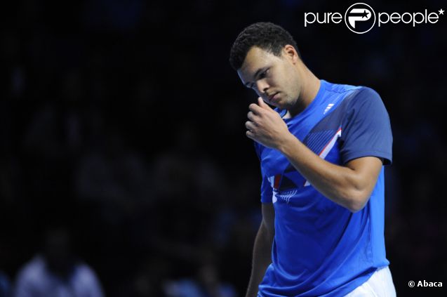 Jo-Wilfried Tsonga le 27 novembre 2011 à Londres