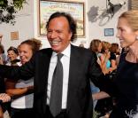 Julio Iglesias et sa femme Miranda Rijnsburger