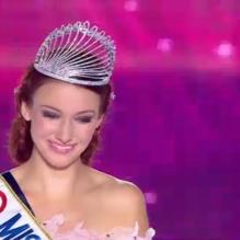 Delphine Wespiser, Miss Alsace, a été élue Miss France 2012.