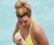 Britney Spears se rend à la piscine privée du Four Seasons de Buenos Aires, le samedi 19 novembre.