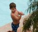 Sean Preston, l'aîné des enfants de Britney Spears, à la piscine privée du Four Seasons de Buenos Aires, le samedi 19 novembre.