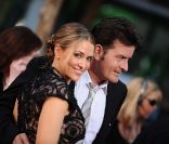 Charlie Sheen et Brooke Mueller à Los Angeles, le 21 septembre 2009.