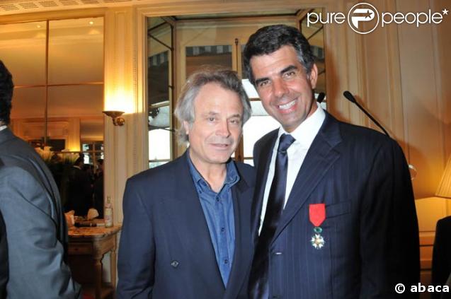 Franz-Olivier Giesbert à la remise de la Légion d'honneur d'Axel Duroux