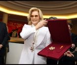Sylvie Vartan pour ses 50 ans de carrière, à la salle Pleyel, à Paris, le 23 novembre 2011.