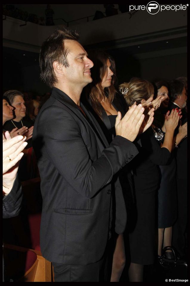 David Hallyday au concert de Sylvie Vartan pour ses 50 ans de carrière, à la salle Pleyel, à Paris, le 23 novembre 2011.