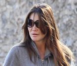Carla Bruni-Sarkozy le 31 octobre 2011 à Versailles