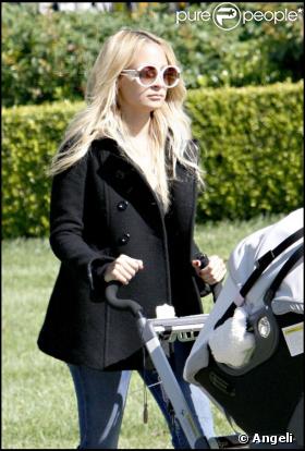 Nicole Richie et sa fille Harlow WInter Kate