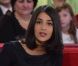 Leïla Bekhti le mardi 13 décembre lors de l'enregistrement de Vivement Dimanche de Noël, édition spéciale diffusée le 25 décmbre 2011