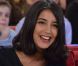 Leïla Bekhti le mardi 13 décembre lors de l'enregistrement de Vivement Dimanche de Noël, édition spéciale diffusée le 25 décmbre 2011