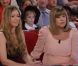 Hélène Rollès et Chantal Goya le mardi 13 décembre lors de l'enregistrement de Vivement Dimanche de Noël, édition spéciale diffusée le 25 décmbre 2011