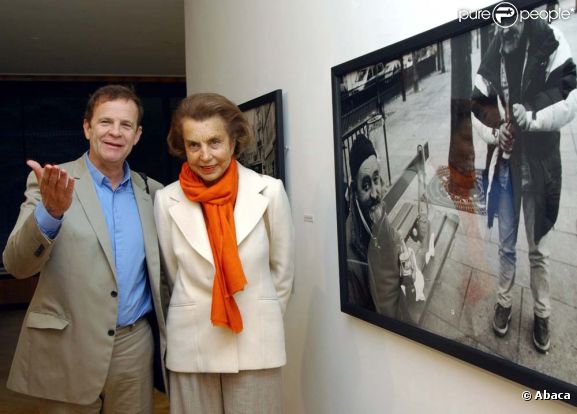 François-Marie Banier et Liliane Bettencourt, en Allemagne, le 13 juin 2004.