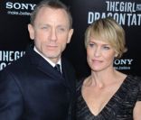 Daniel Craig et Robin Wright à l'avant-première de Millénium : Les hommes qui n'aimaient pas les femmes, à New York le 14 décembre 2011.