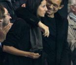 Jean-Luc Delarue et Anissa Khel en septembre 2011 à Paris