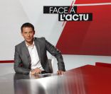 Marc-Olivier Fogiel présente <em>Face à l\'actu</em> sur M6.