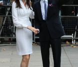 Paul McCartney et Nancy Shevell lors de leur mariage à Londres le 9 octobre 2011. Pour l\'ouverture du bal, Macca avait fait jouer la chanson <em>My Valentine</em>, écrite en 2009 en l\'honneur de sa dulcinée.