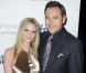 Lara Stone et son époux David Walliams 