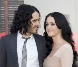 Katy Perry et Russell Brand à Londres en avril 2011