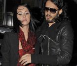 Katy Perry et Russell Brand en novembre 2009 à Londres